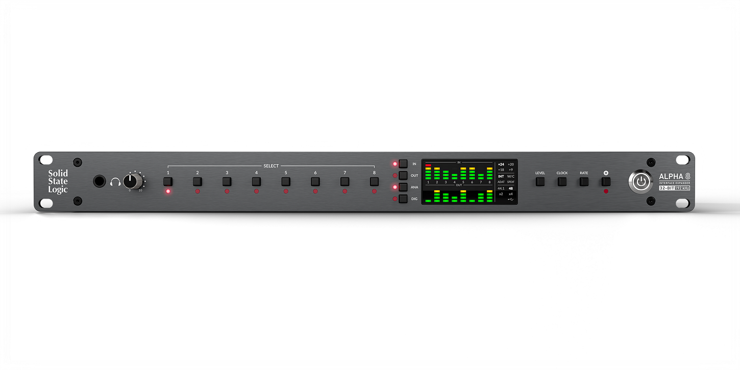 SSL Alpha 8 Front